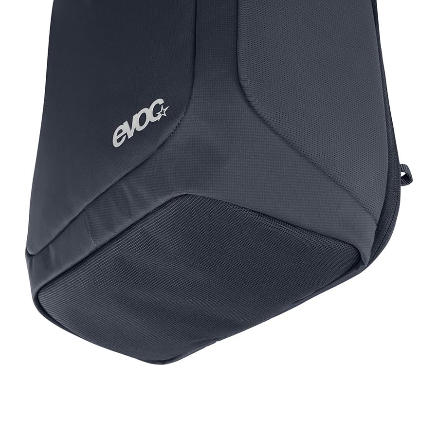 EVOC Athlete Mochila para ciclismo y viaje - Ligero gris carbono/negro - Mochila convertible, bolsillos de acceso rápido y correa de carro de 30 l
