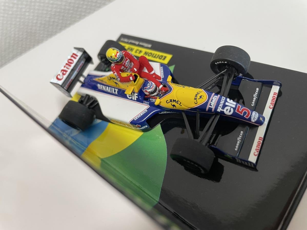 Amazon.co.jp: 1/43 ミニチャンプス ウィリアムズ FW14 マンセル
