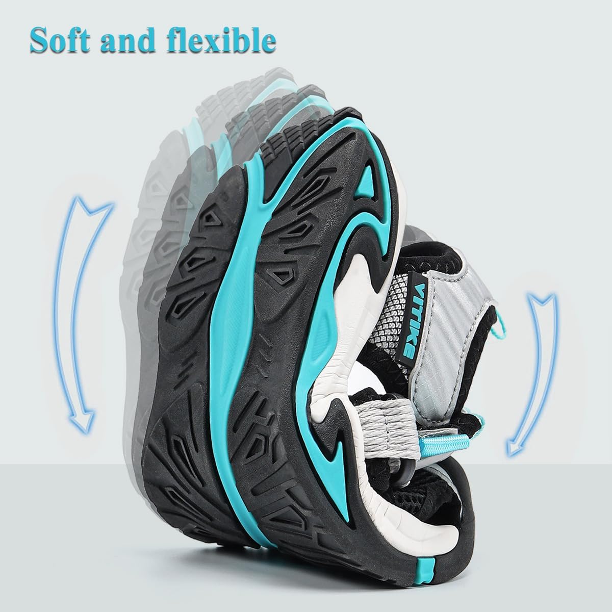 VITUOFLY Kids Sandals Boys Outdoor Hiking Sports Sandal Girls Pool Beach Shoes Summer Water Shoe Sneakers