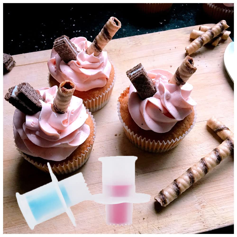 Cupcake-Entkerner Set – 3-teilig Aus Edelstahl | Werkzeug Zum Befüllen Von Muffins & Cupcakes