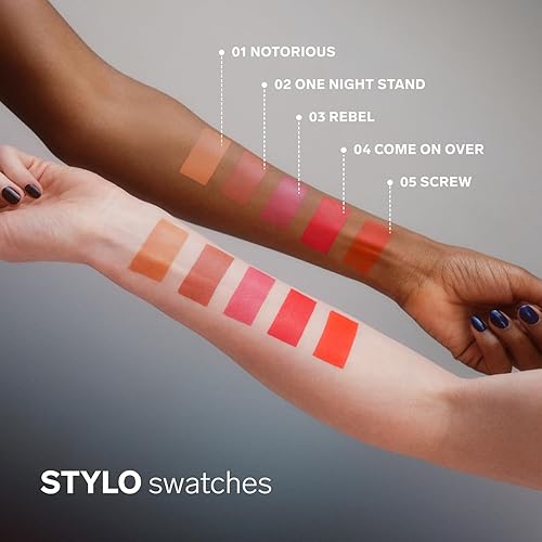 Miniatura 5 de LELO MAKEUP - STYLO - Lápiz labial mate extra cremoso para mujer, lápiz labial de larga duración, pintalabios - 03 REBEL