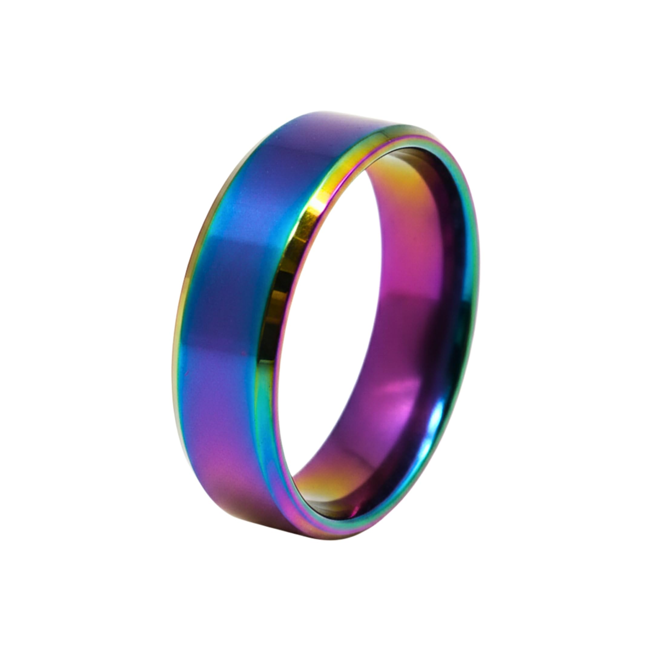 the men thing AZURE CORE - MULTICOLOR - Pure Stainless Steel Men’s Multicolor - Plated Ring (Size : 18-22-29)-picture-47