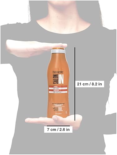 Miniatura 6 de Recamier Saloon In Hydra Repair - Juego de champú y acondicionador para cabello seco y dañado  SalonIn Cabello Secos Y Dañados Hidrata Nutre Y