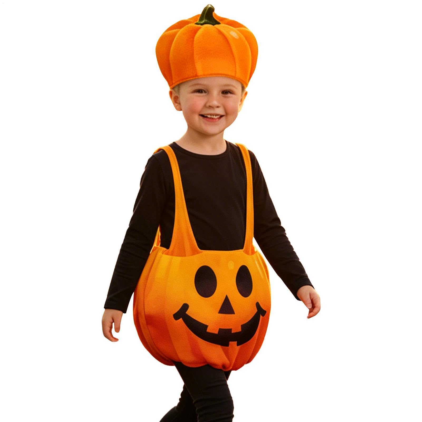 Kostium dyni na Halloween, zestaw do kostiumu, cosplay, kombinezon z