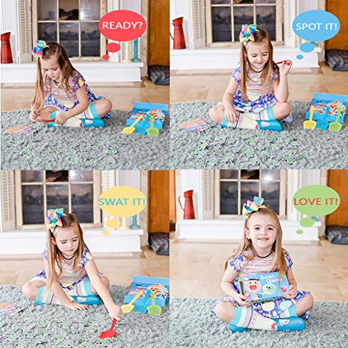 Sight Words Game for Kids Learning Educational Alphabet Toy Cards Game for Age 3,4,5,6,7 Children Visual, Tactile and Auditory Learning Toys for Boys Girls.(122Pcs) - Thumbnail 5