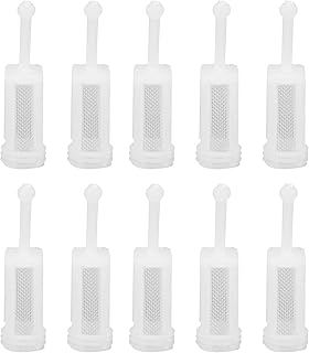 Garosa 10 Pcs Universal Gravity Spray Gun Filters HVLP Filters Nylon Fine Mesh for Paint Sprayers,Paint coating and wall treatment