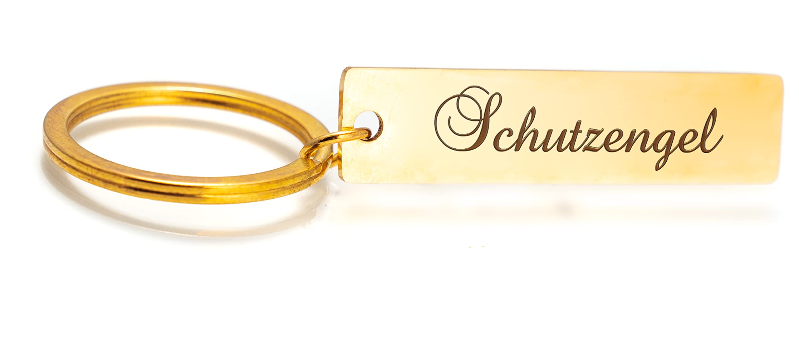 Schlüsselanhänger mit Gravur Lieblingsmensch - Schlüsselband