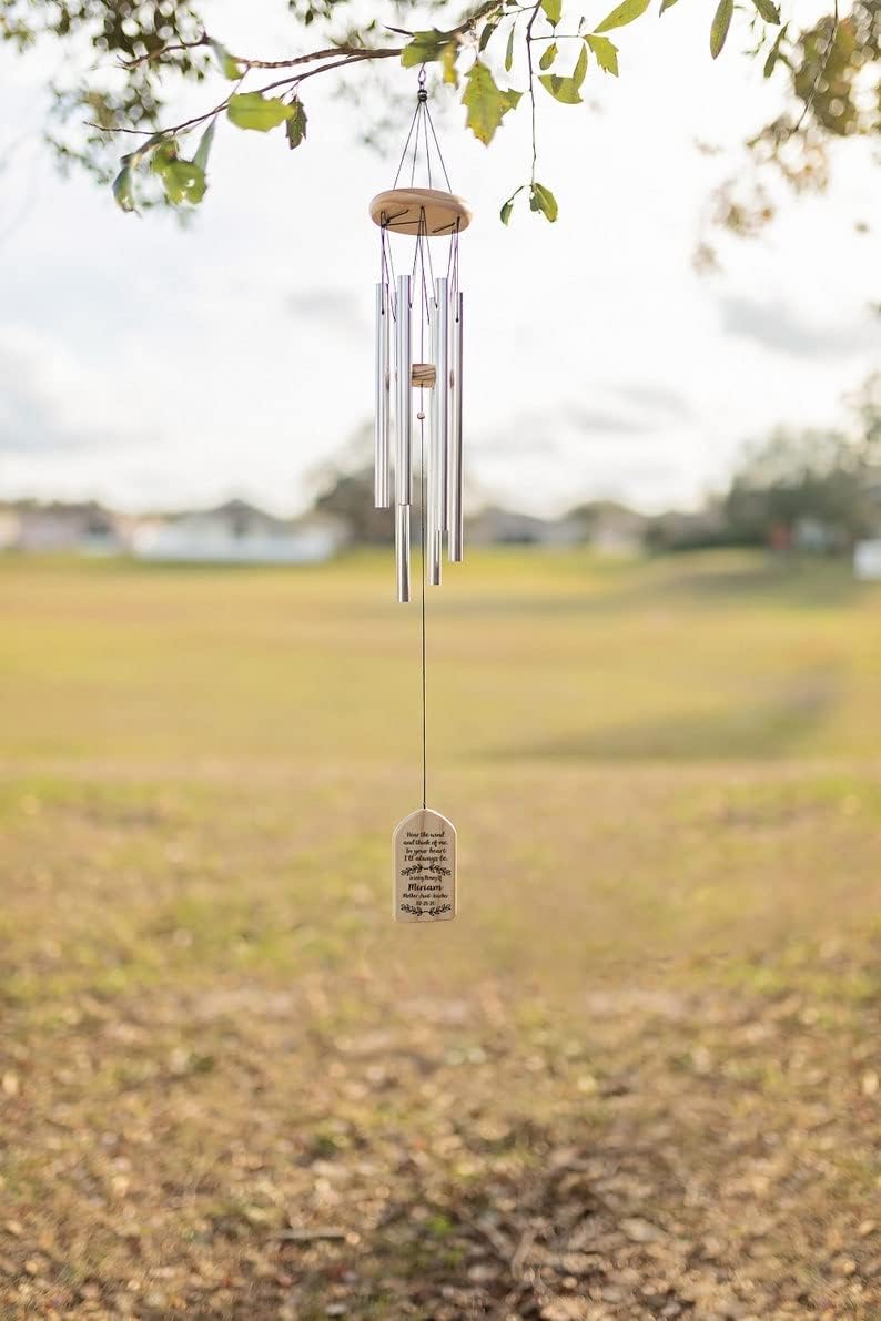 windchimes in Memory of a Loved one | Memorial Tribute Loving Wind Chime Remembrance Chimes