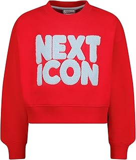 Girls Nomee in Color Fiery Red Size of The Collection Aw25 Sudadera, Rojo, 12 años para Niñas