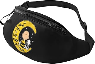 ウエストポーチ 軽量 ピーナッツ スヌーピー 星 月 ウエストバッグ 3way 斜めがけ ワンショルダー 大容量 耐摩擦 多機能 イヤホンホール付き 男女兼用 旅行 通学 バイク アウトドア ランニング 腰ポーチ
