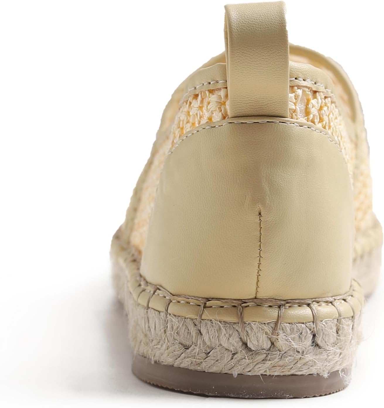 FEVERSOLE Close Toe Espadrilles Women's Comfort Breathable Slip On Flats Shoes - Image 3