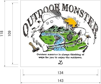 Amazon | LALPHA (ラルファ) アウトドアモンスター HASHIWATASHI-KOZO