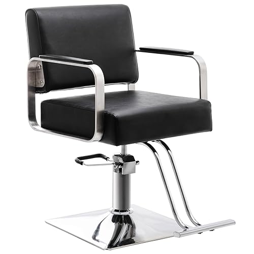 Hairdresser Barber Salon Chair,Capacity 330 Lbs - with Heavy Duty