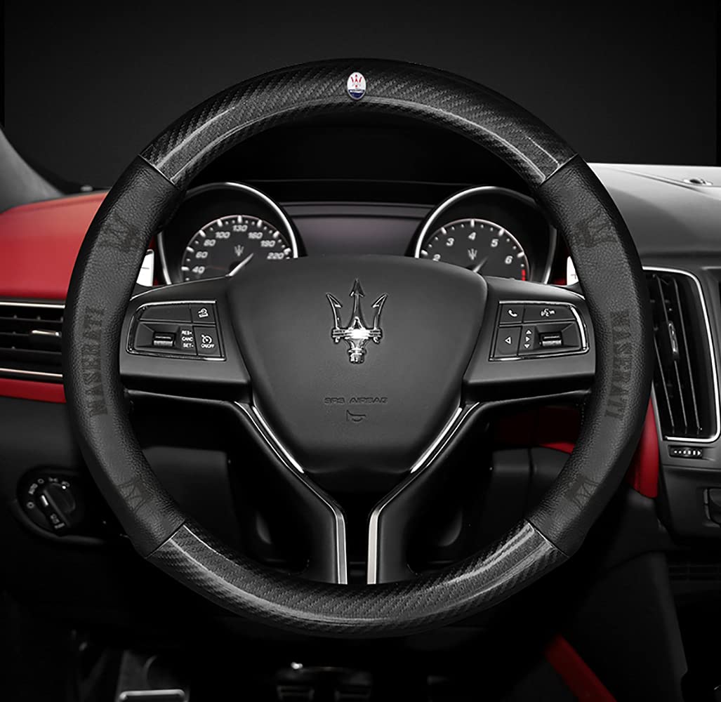 マセラティ純正ステアリング　ビトルボ　イタリア車ステアリング　美品　希少　本革 Amazon | マセラティ ハンドルカバー ステアリングカバー ホィール
