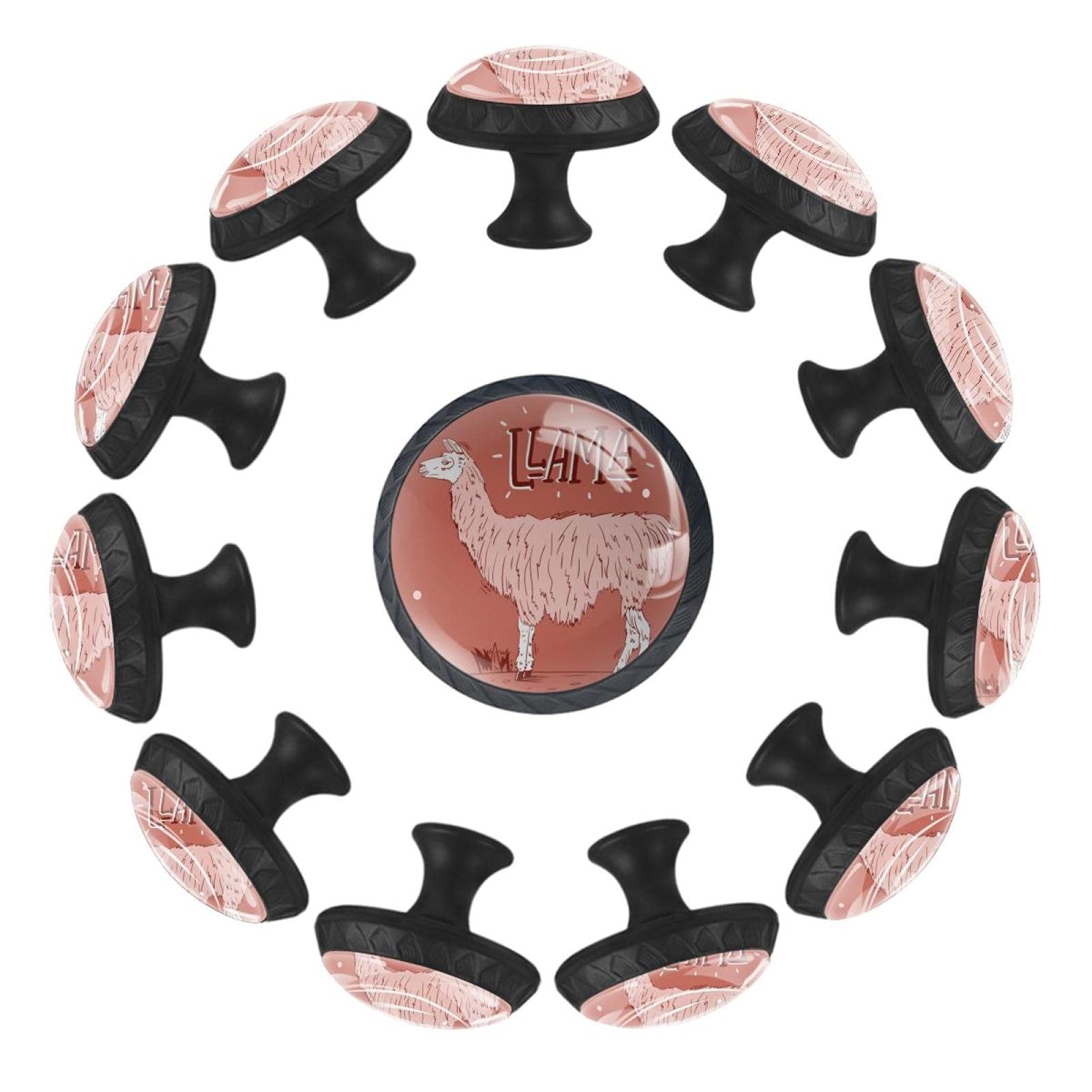 Boutons de tiroir roses pour décorer la chambre à coucher et la salle de jeux des enfants