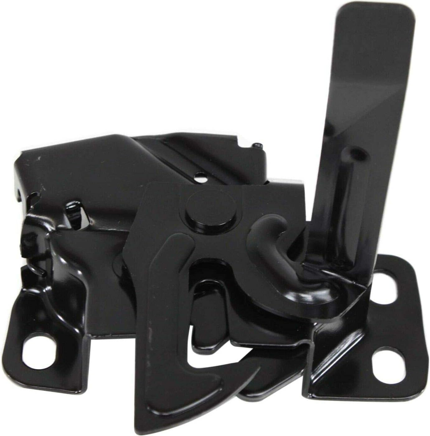 DAT AUTO PARTS Front Center Hood Latch Lock Release Lever Bracket Replacement for 2001-2003 Honda Civic DX EX GX HX LX and 2003 Hybrid Black Steel HO1234110 74120S5AA01