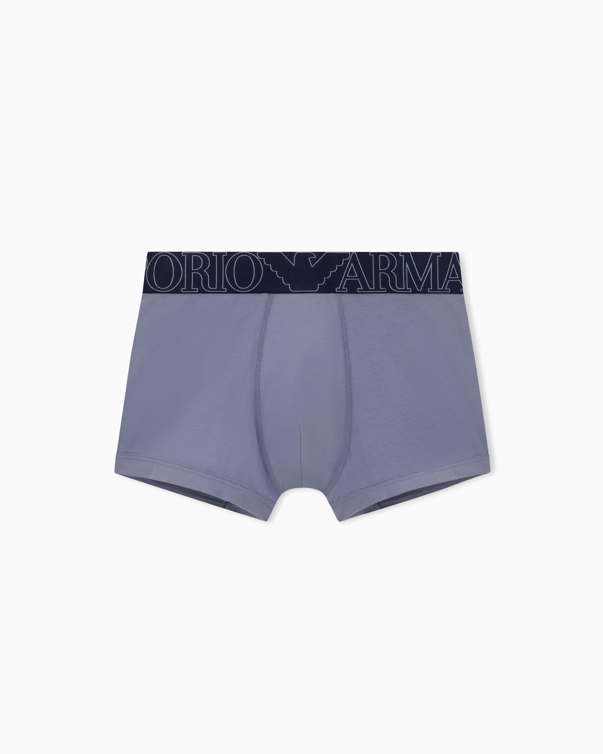 Emporio Armani Man's MEGALOGO Trunk Grey XL