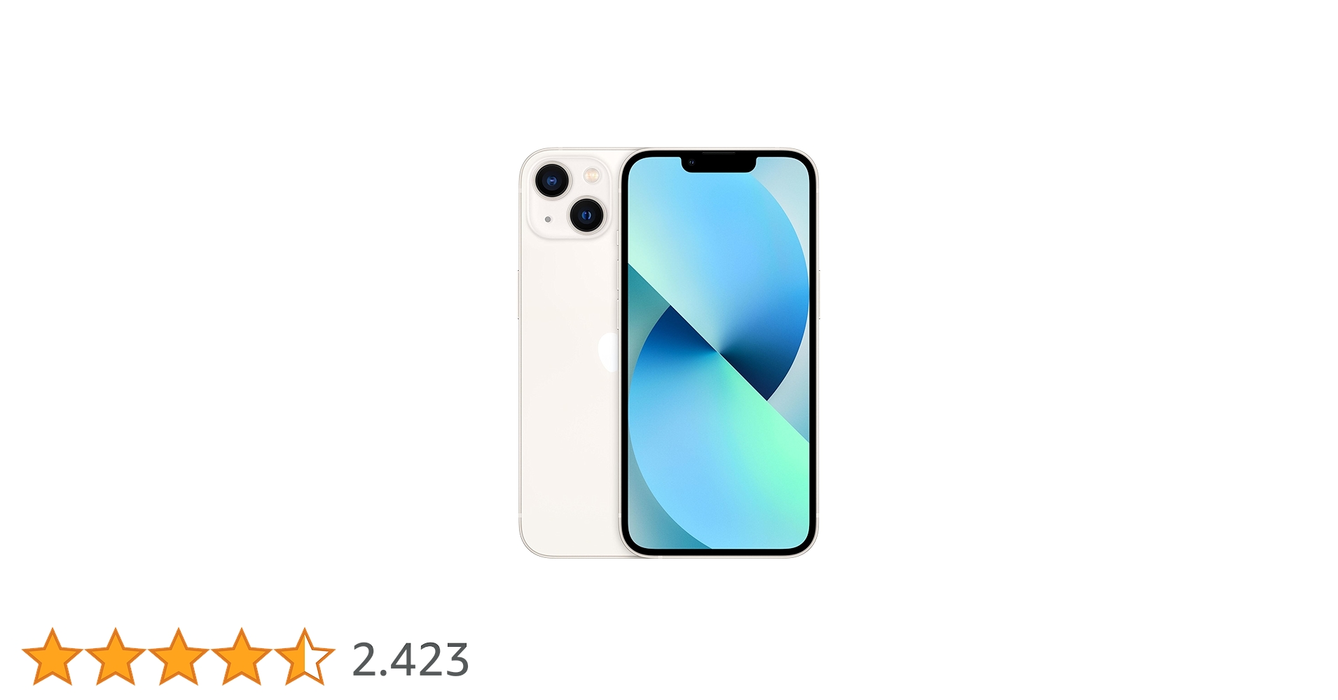 Apple iPhone 13 ホワイト 6.1インチ 容量128GB 箱付き Apple iPhone 13 128GB SIMフリー [スターライト] 価格比較 - 価格.com