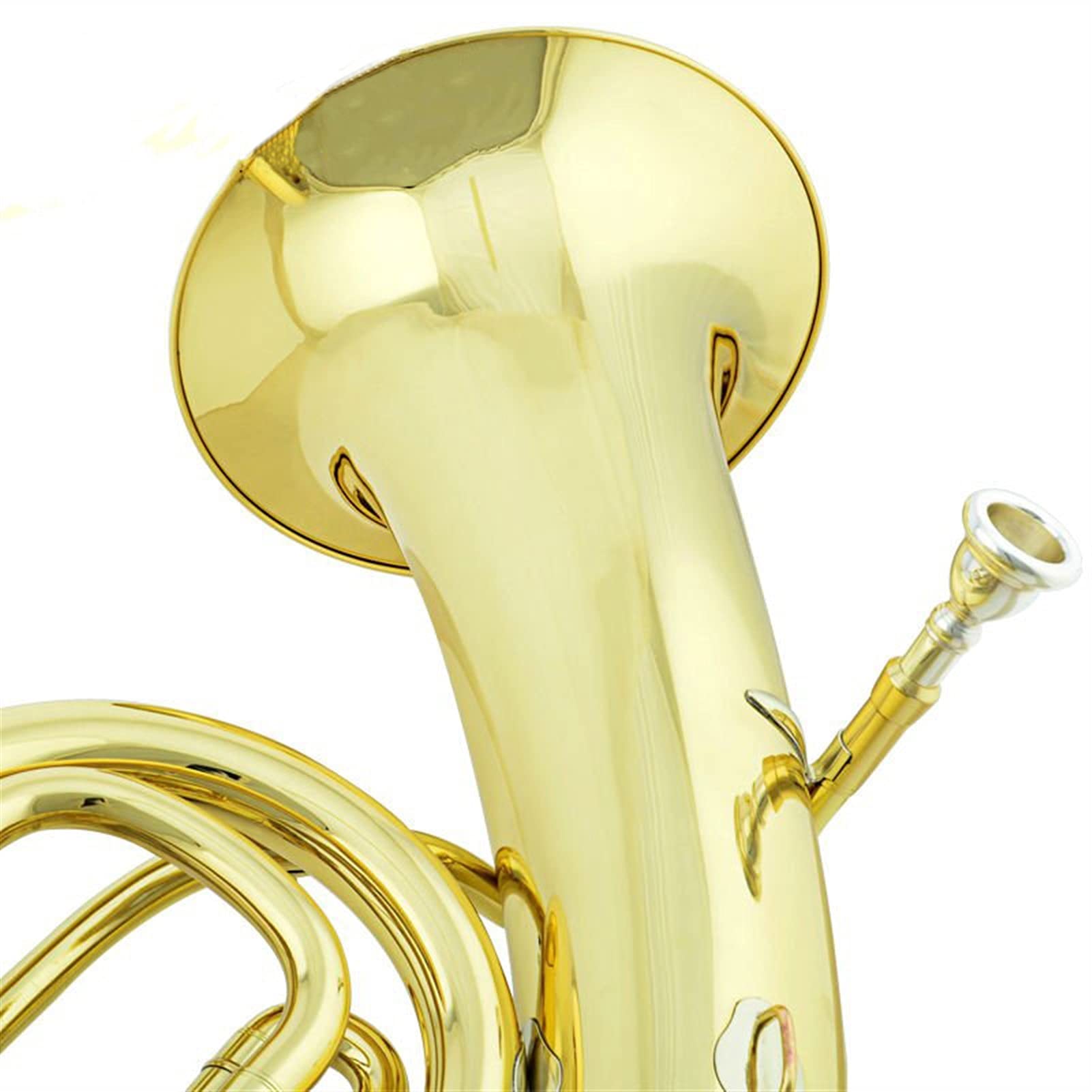 Professioneel Euphonium B Flat Gold Lacquer Grading Brass