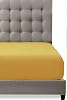 Rivaİstanbul Yellow Cotton Single Elastic Sheet 100x200