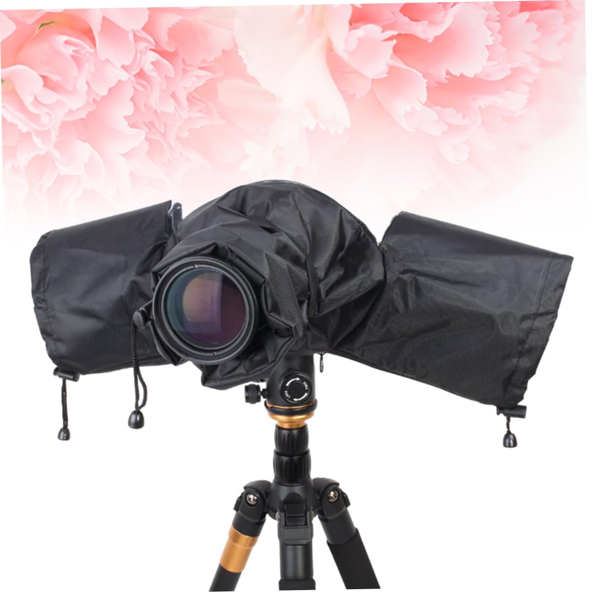 DOITOOL Camera Rainproof Cover SLR Lens Protective Case Zipper Elastic Adjustment for Weather