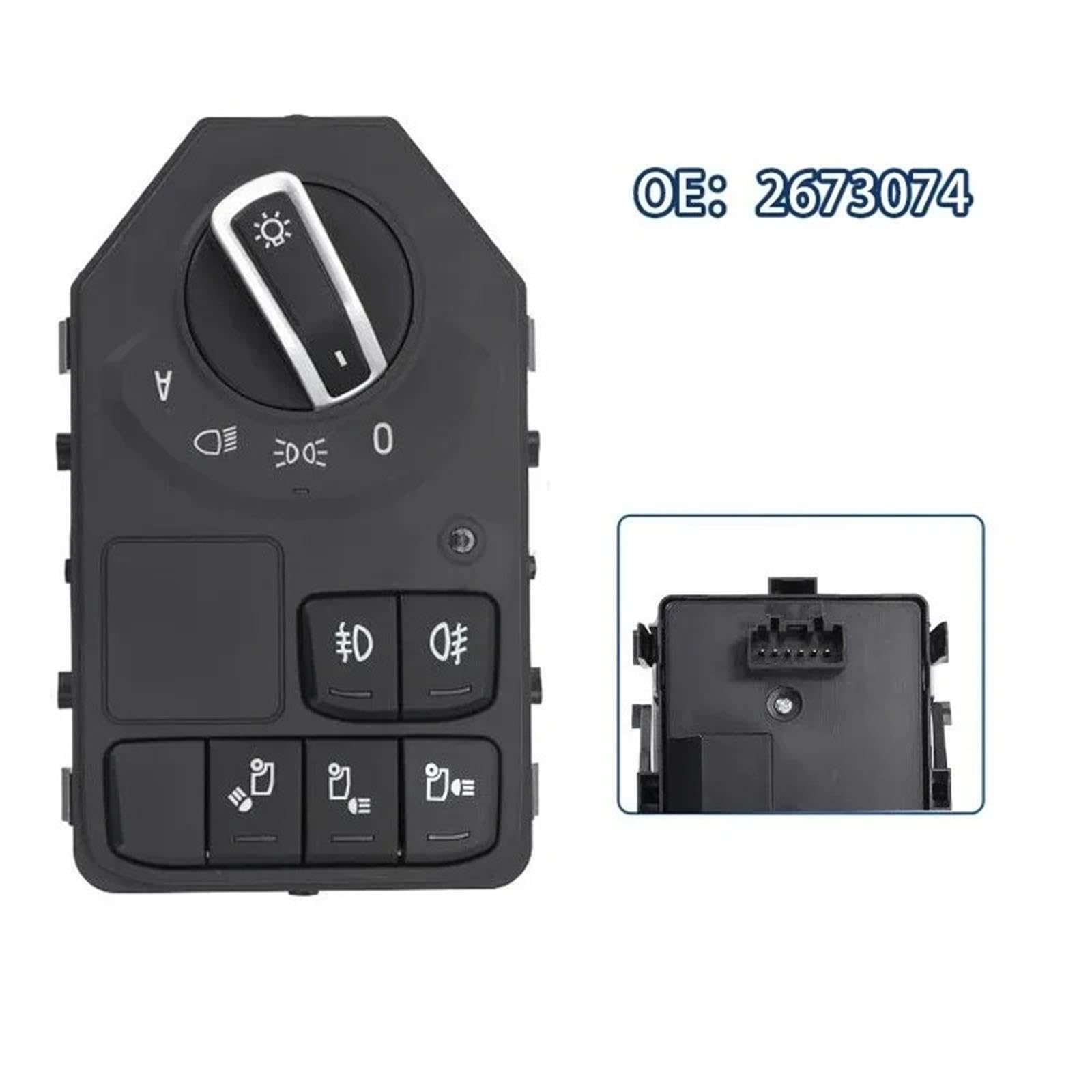 Interruptor De Faros 2673074 Para Scania Para Camión R410 Euro6