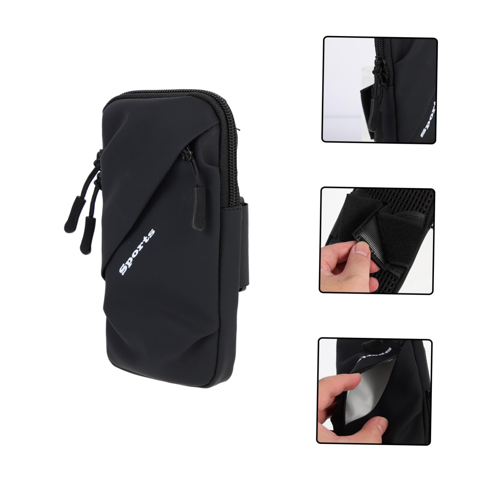 DOITOOL 3pezzi Per Smartphone Braccio Per e Allenamento Custodia Per Pouch Elasticizzato Per Attività Outdoor e Indoor