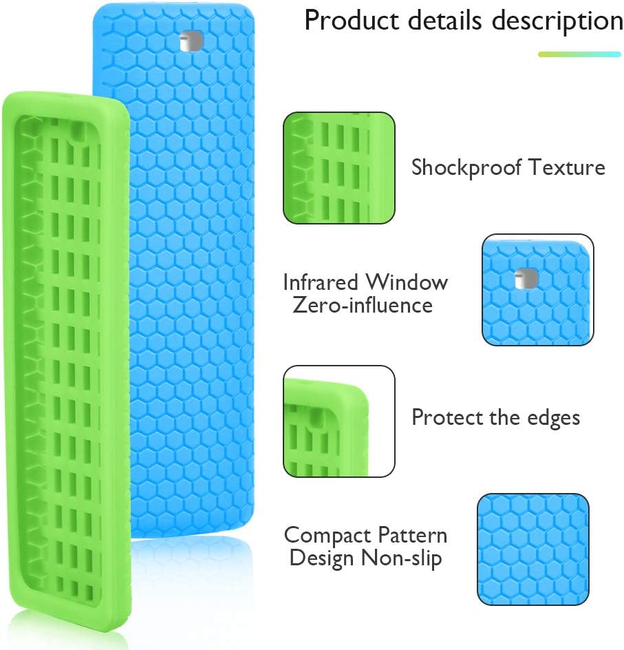 Discount 70% TV Remote Case Glow, 2 Pack Remote Case Cover for Apple TV 4K Remote Silicone Protective Cover Apple Siri Remote Case Anti-Slip Shockproof for New Apple TV 4K 4th 5th Siri Remote Controller