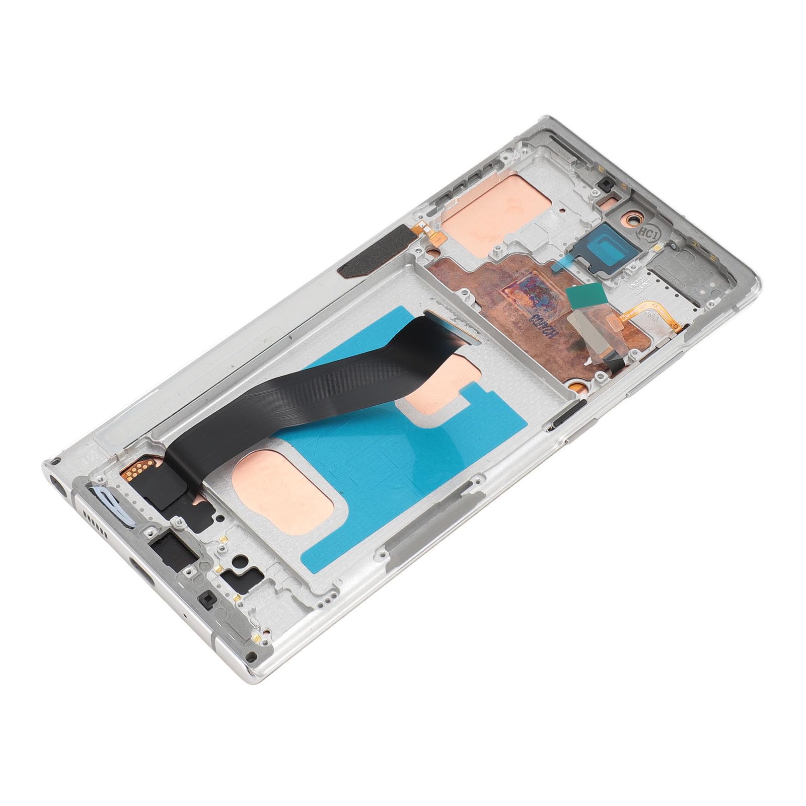 Generic Note10+ Note 10 Plus Gruppo Touchscreen LCD da 6,8" per SM N975U SM N975F DS, Display Ad Alta Risoluzione per Sostituzione dello Schermo del Telefono, Adatto per Professionisti della (SILVER)