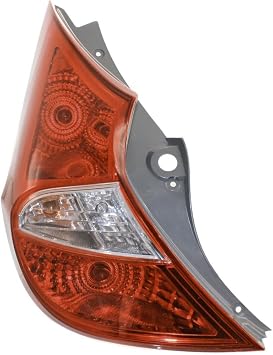 Tail Light Halogen Left Side Clear & Red Lens W/Bulb Tail Lamp HY2800143C 924011R210 16554346