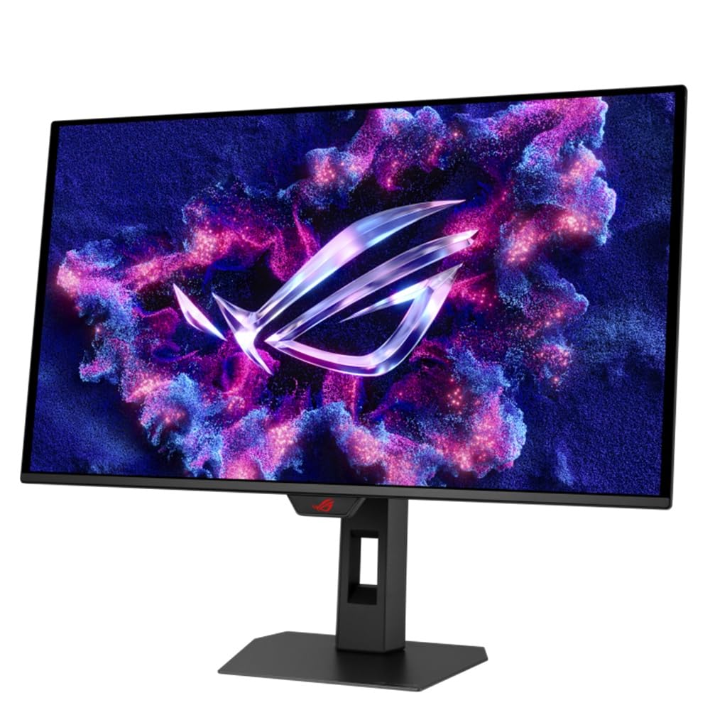 ASUS ROG Strix XG27ACDMS, Monitor Gaming da 26,5" QD-OLED (2560 x 1440), 0,03ms Response Time, 280 Hz, Compatibile con G-Sync, USB Type-C, HDMI, DisplayPort, DisplayWidget Center, Nero