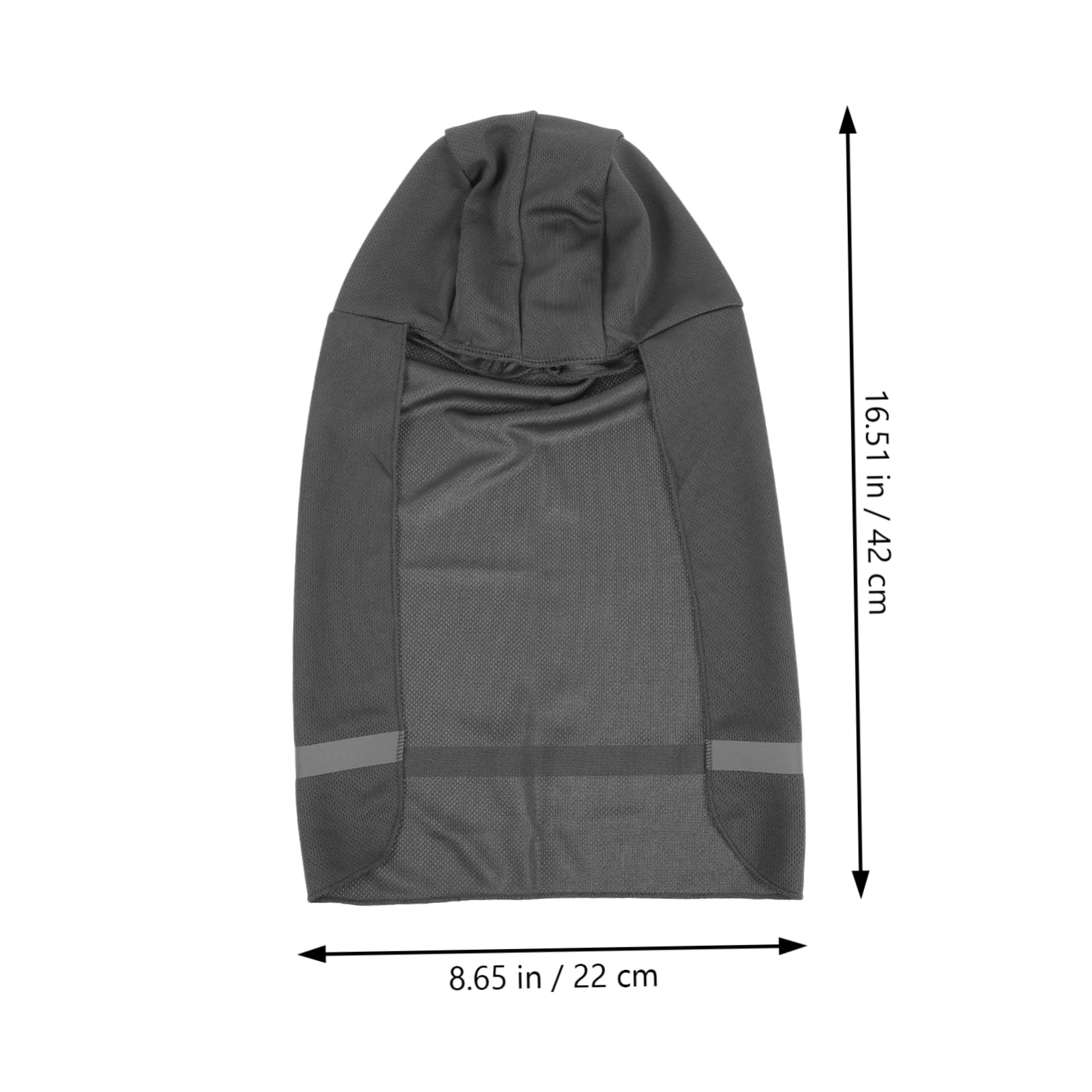 SHINEOFI Parasol Construcción De Cascos Sombreros Duros Protector De Cuello Plegable Sudor Bandas Forro De Enfriamiento De Casco Gorra con Cuello Visera Tela Gris Oscuro