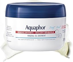 Aquaphor Baby Healing Ointment for Baby's Sensitive Skin, Multipurpose Ointment Helps Prevent Diaper Rash, Fragrance Free, Non Greasy and Non Comedogenic Body Moisturizer, 297g