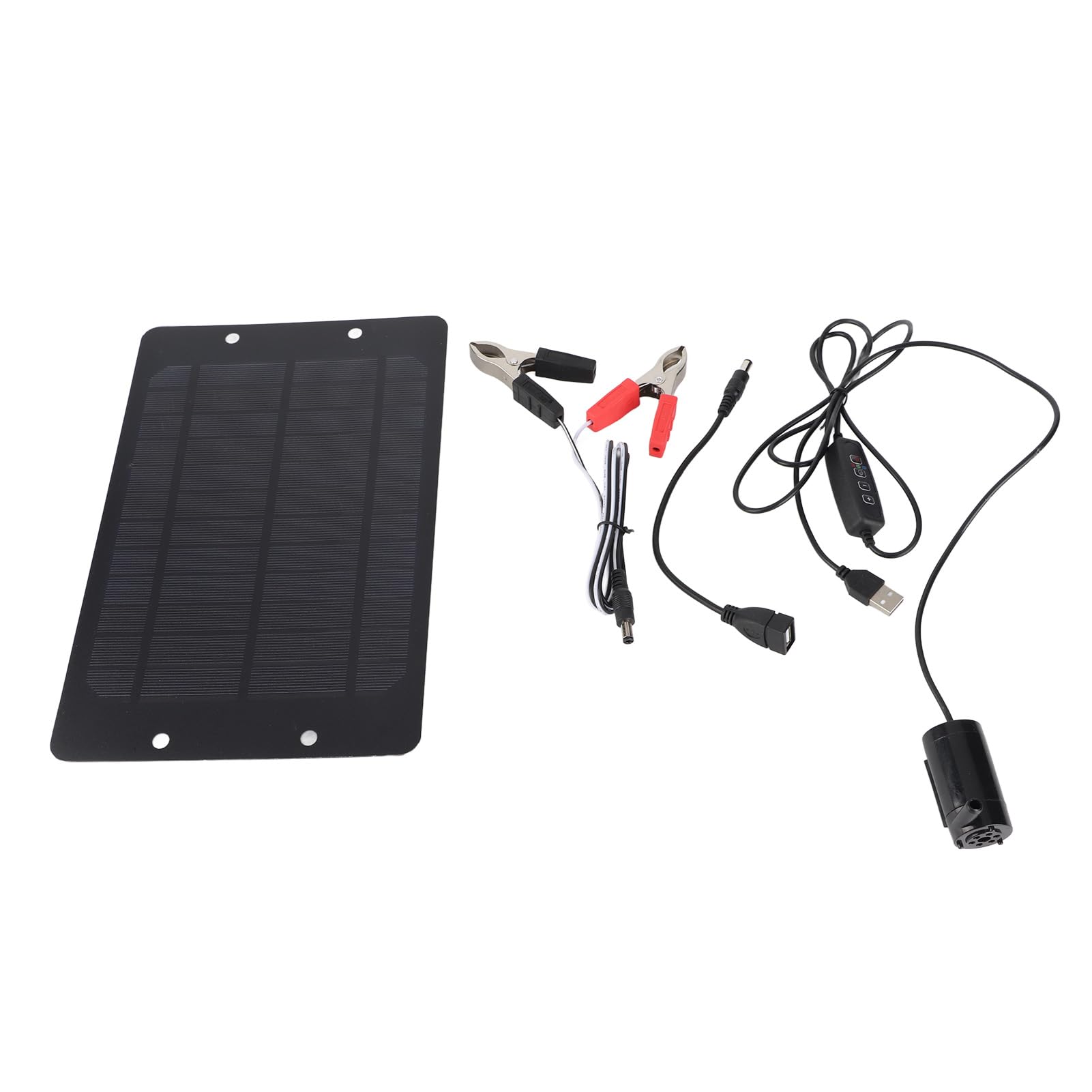 Pompe de fontaine solaire 20W réglable contre l'eau stagnante des bassins
