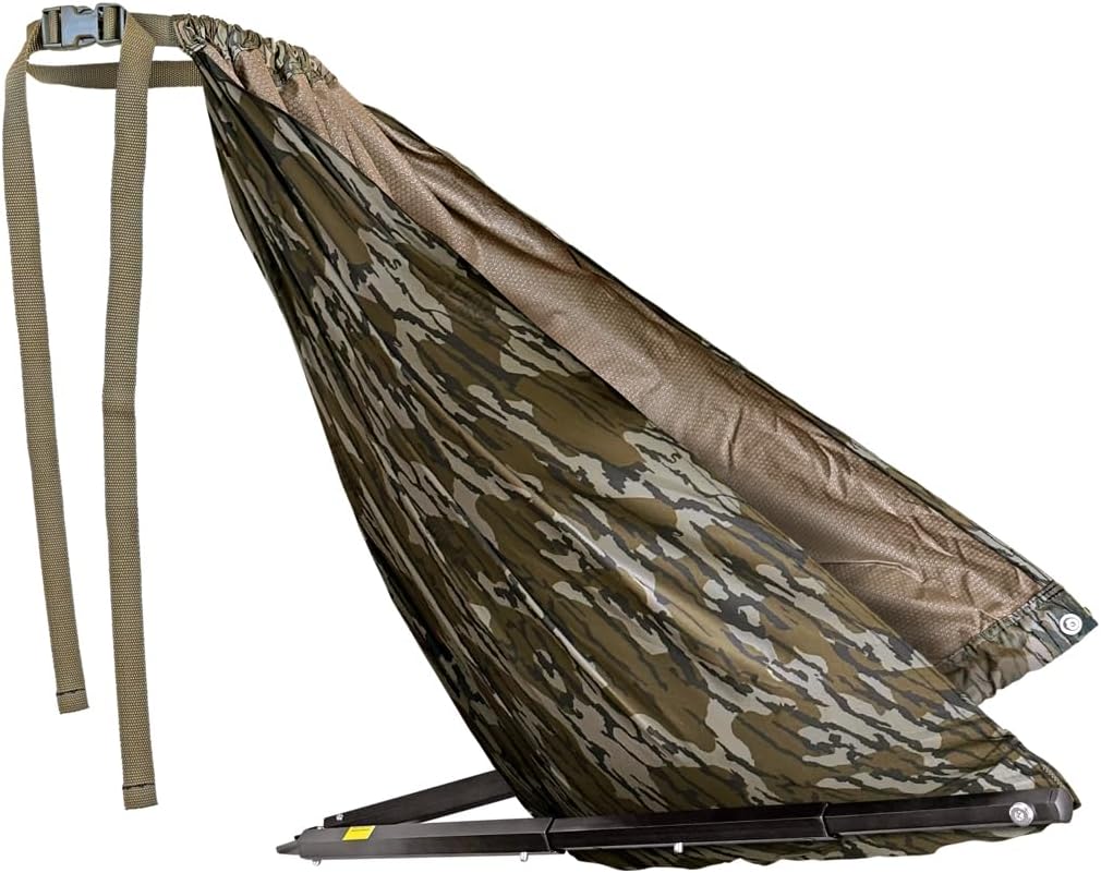 Lightweight & Portable Hunting Seat in Bottomland - Quick Setup - Rated at 350 lbs - a High Quality Hunting Seat Designed by Fanatic Outdoors.