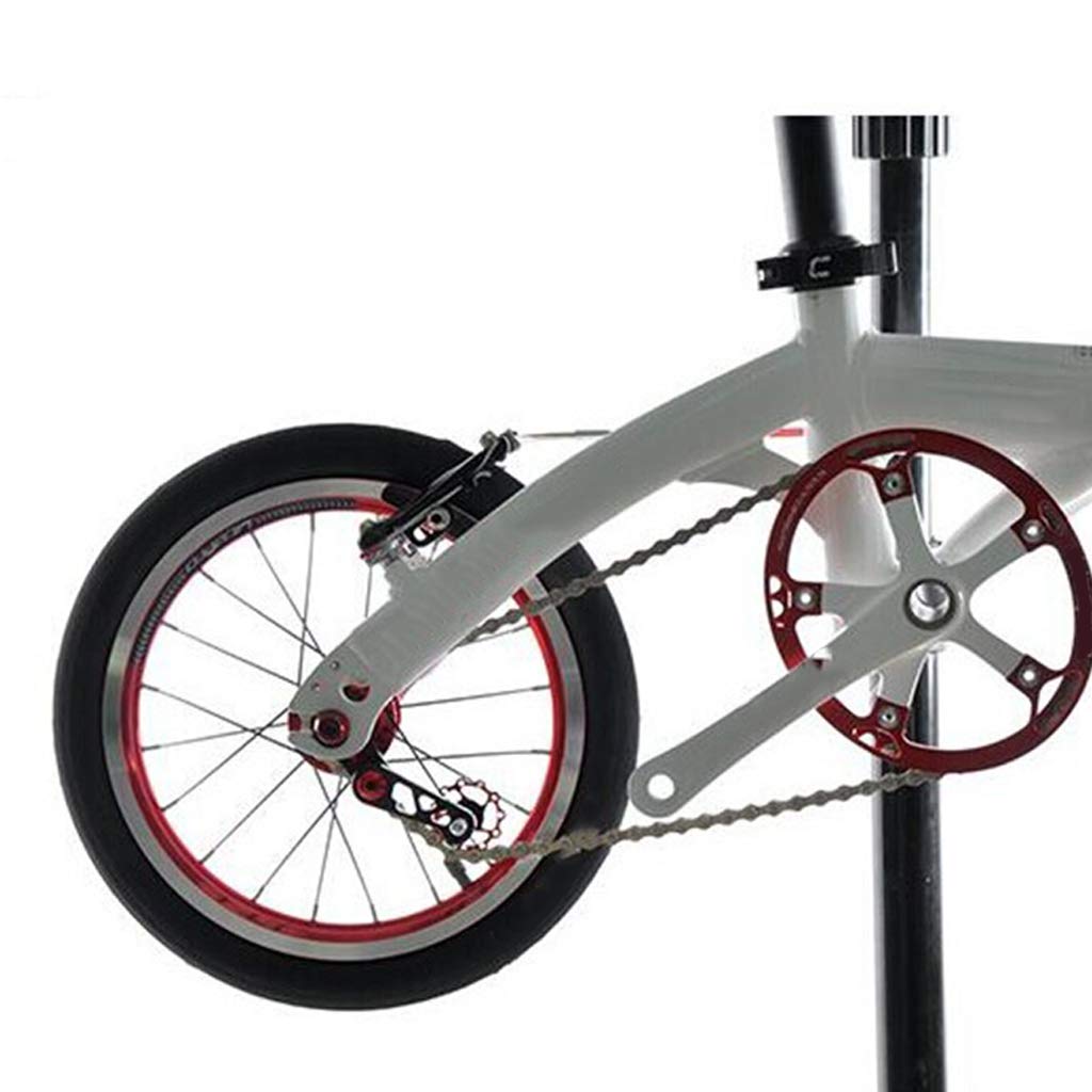 VGEBY1 Regolatore Bici Singola velocità,Tendicatena per Bicicletta,tendicatena Bici Tendicatena Bici Pieghevole Deragliatore Posteriore Catene Guida