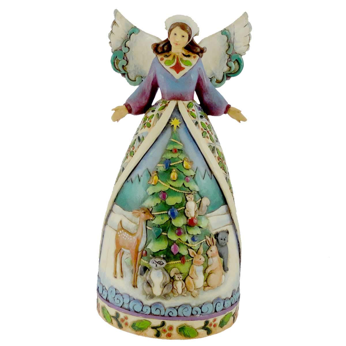 クリスマス　 ジムショア　天使の置物 Amazon.com: Jim Shore Christmas for All Great and Small Stone