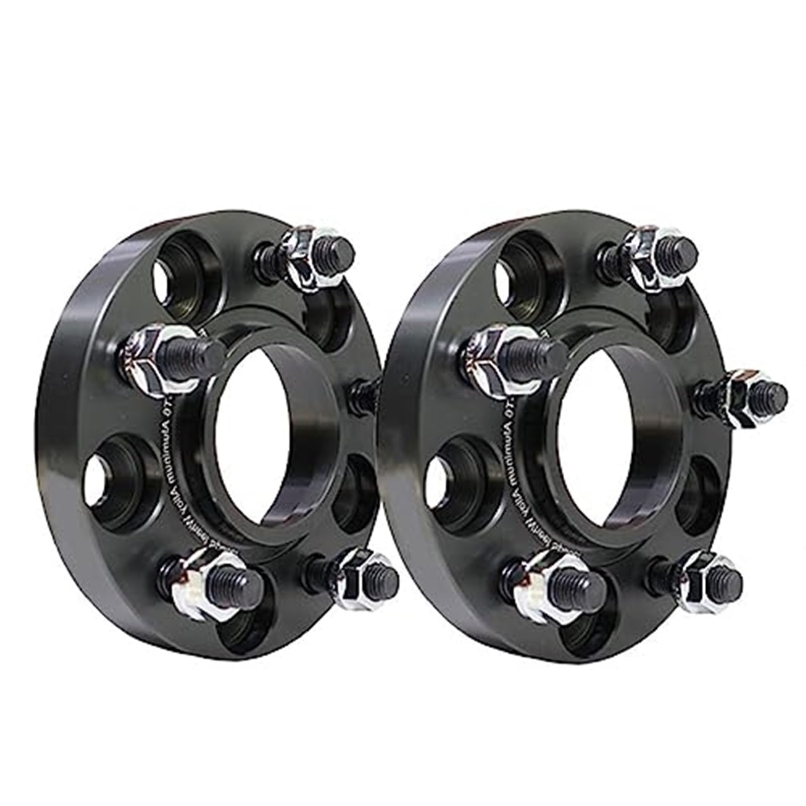 Uszczelka koła samochodowego 2 szt. 5 otworów, do Tesli, do modelu 3, do modelu Y Zestaw poszerzający dystanse kół 5x114,3 centrowany na piaście 64,1 mm M14x1,5 7075 aluminiowy adapter dystans