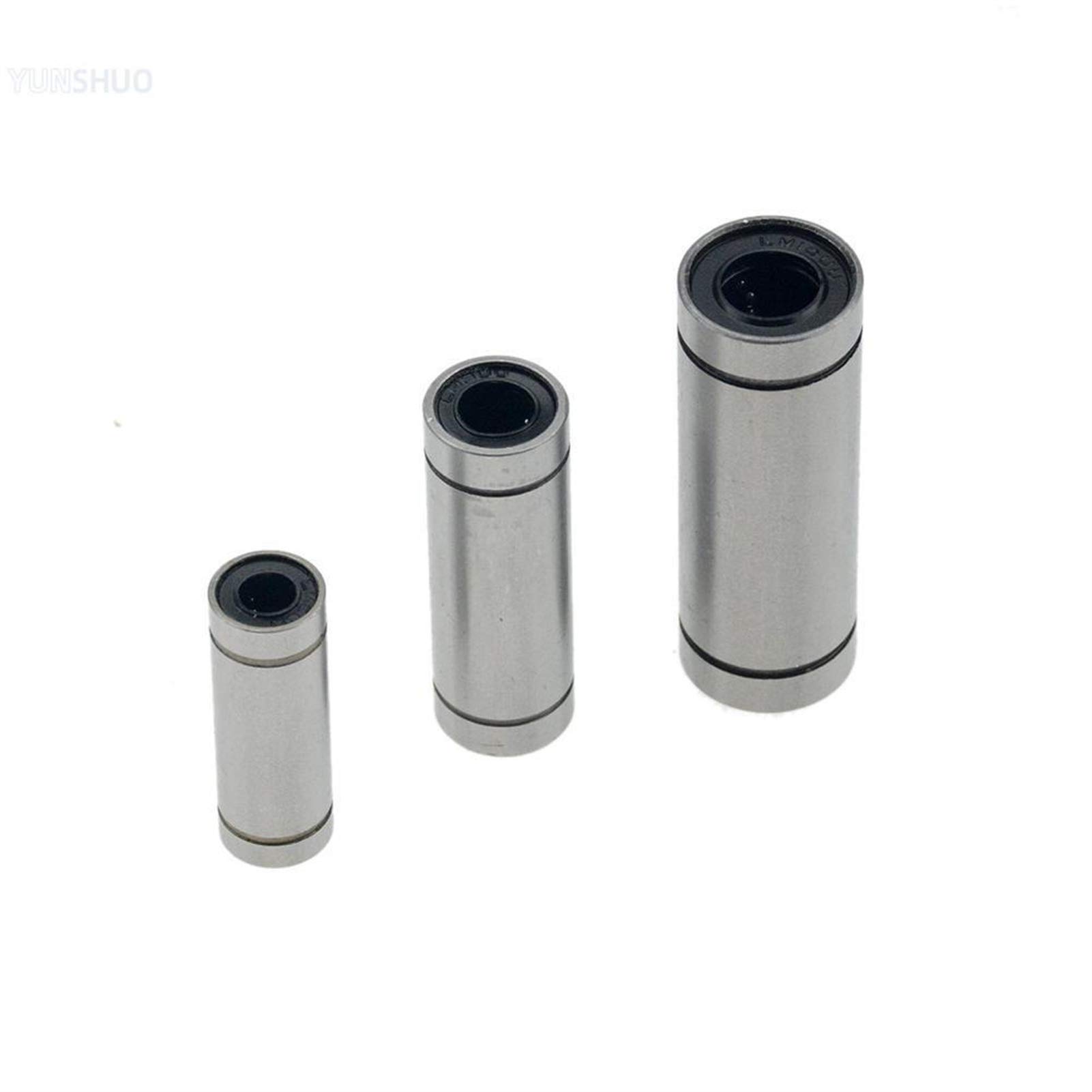 Genérico aspectos 10 PCS / LM3UU LM6UU LM8UU LM10UU LM12UU LM16UU Rodamiento Lineal de 8 mm Rodamiento Lineal de Rodadura de Varilla Piezas de Eje Lineal (Guide Length : LM8LUU)