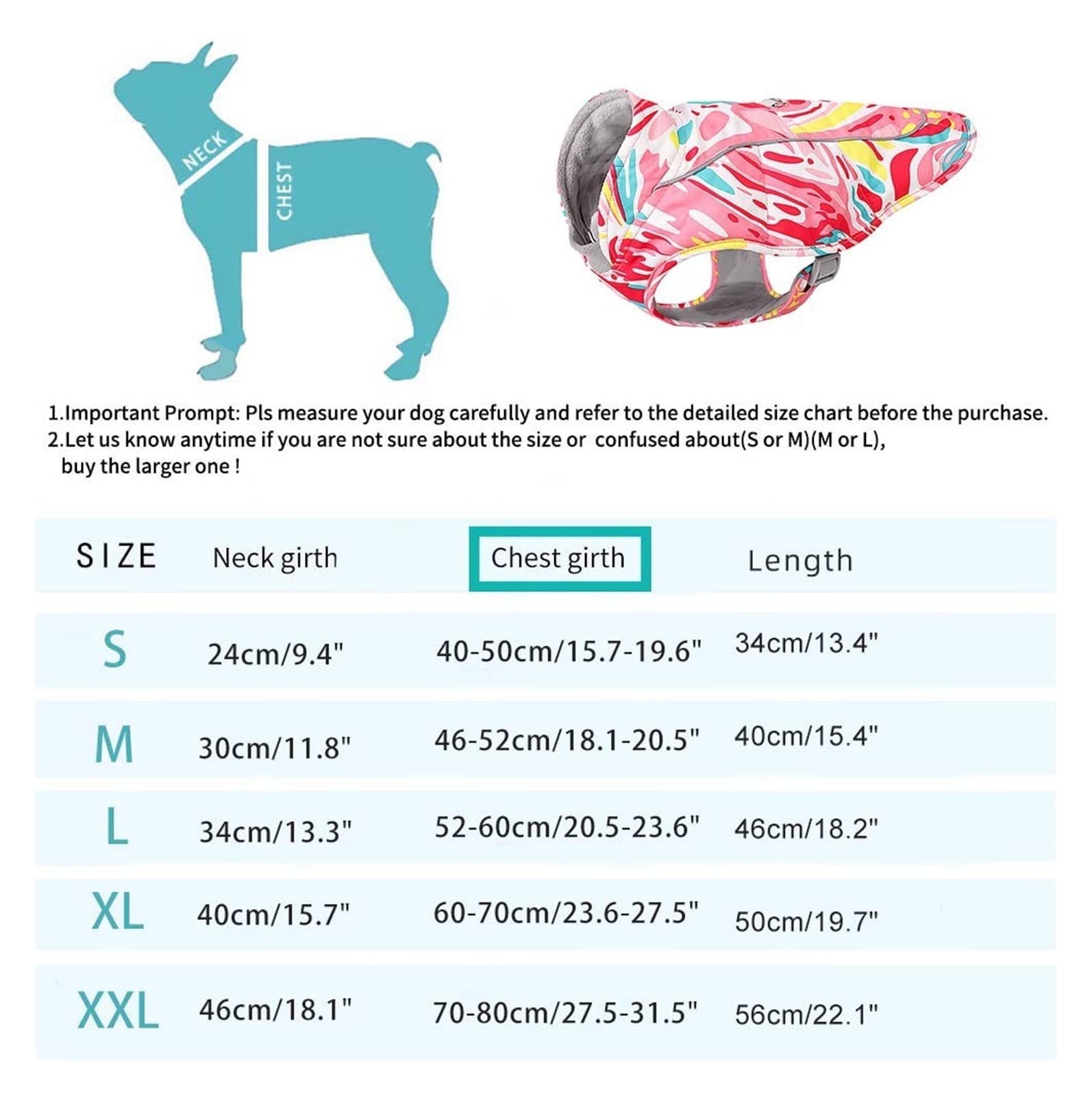 Ubrania dla zwierząt domowych Psy Kurtka Płaszcz Mały Średni Wyściełany Kostium Odzież (Kolor: Czerwony, Rozmiar: L 4-5,5 kg)