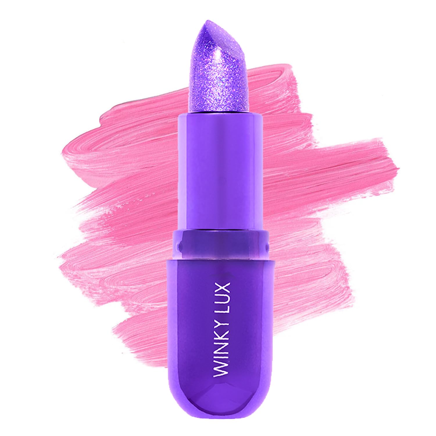 Winky Lux Glimmer Balm, pH Lip Balm, Color Changing Lipstick and Tinted, Vegan & Cruelty Free Lip Balm, Hydrate & Plump, Sheer Purple Pink Lipstick, Amethyst Winky Lux Glimmer Balm, pH Lip Balm, Color Changing Lipstick and Tinted, Vegan & Cruelty Free Lip Balm, Hydrate & Plump, Sheer Purple Pink Lipstick, Amethyst
