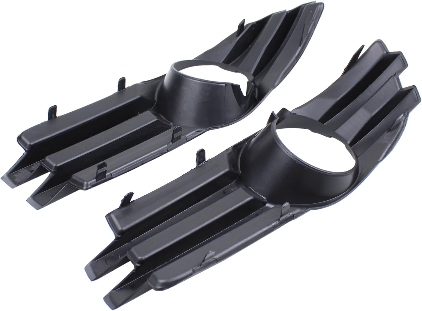 MOTOKU Pair Fog Light Cover Bezel Trim for Dodge Grand Caravan 2008-2010 Left Driver and Right Passenger Side