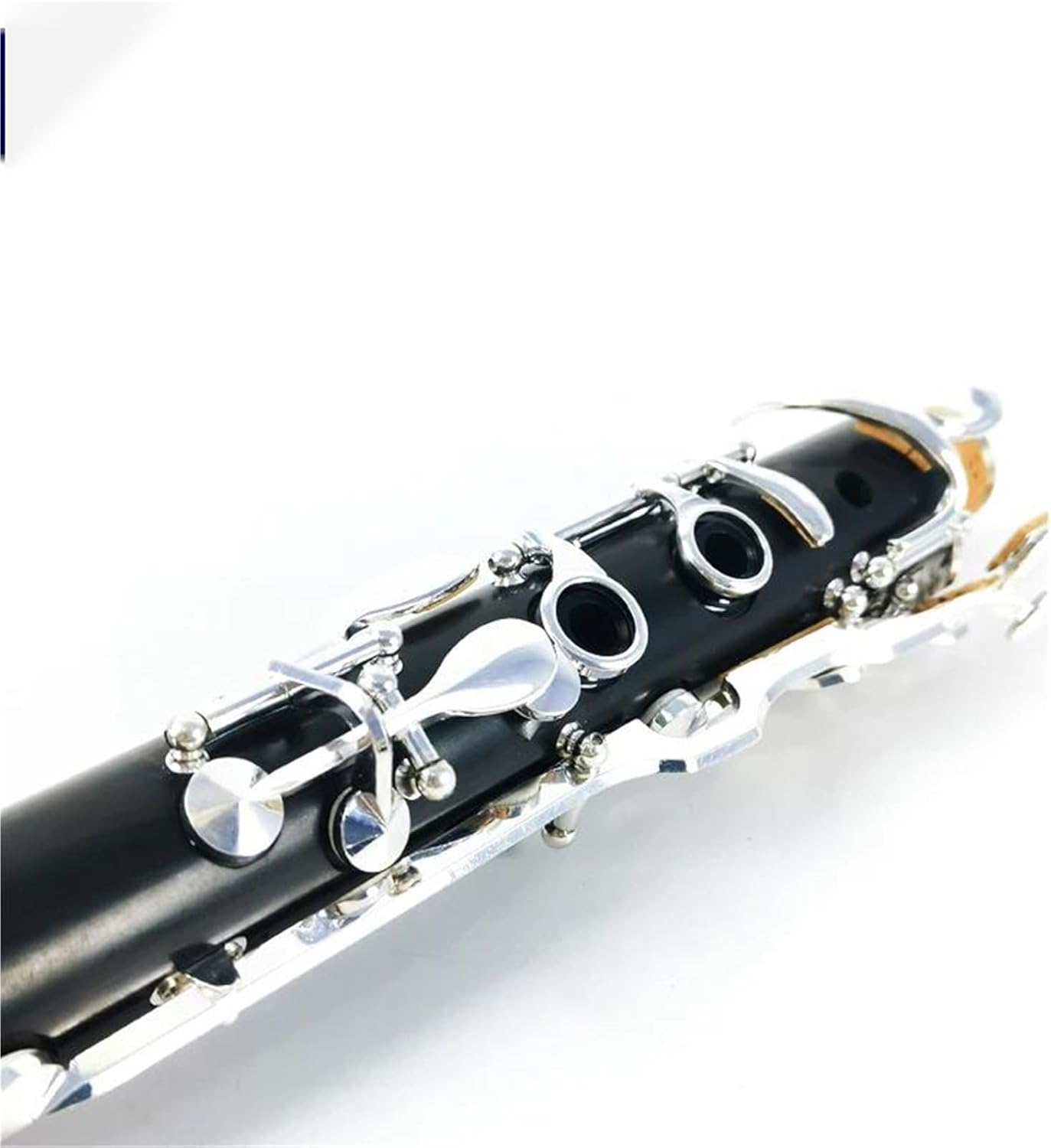 G Major Ebony Clarinet 18 Keys Silver Plated Professional Clarinet