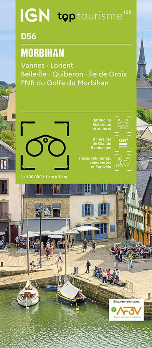 Morbihan (D56): 1:100000 (TOP 100)