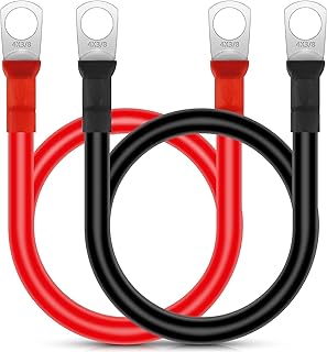 KASTWAVE 4AWG Car Battery Inverter Cables