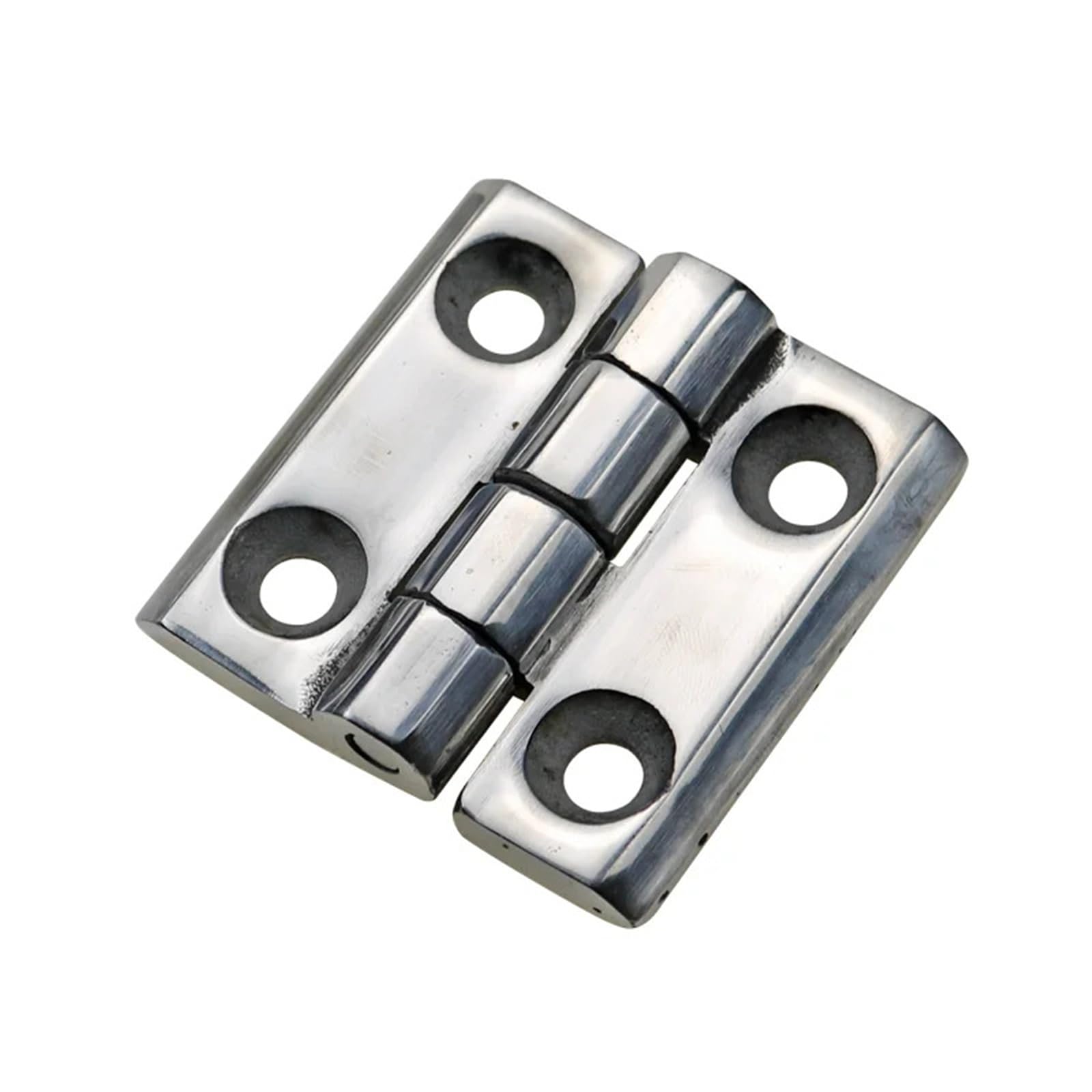 Rmwkrmogrf 60X60x8 Stainless Steel Thickened Hinges Industrial Motor Equipment Hardware Accessories 1Pcs(60X60x8)