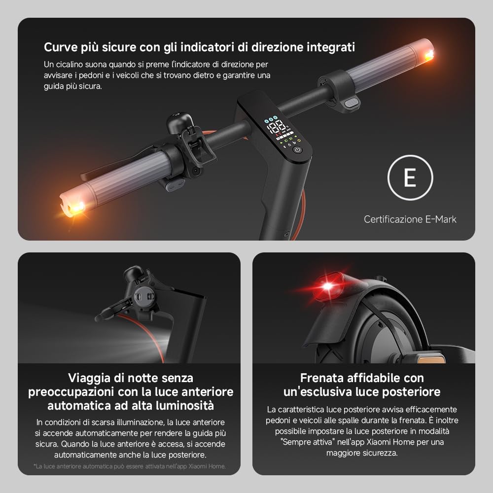 Xiaomi Electric Scooter 5 Zasieg do 60 km, Mocny Silnik 350W, Idealna na Miasto i Codzienne Dojazdy
