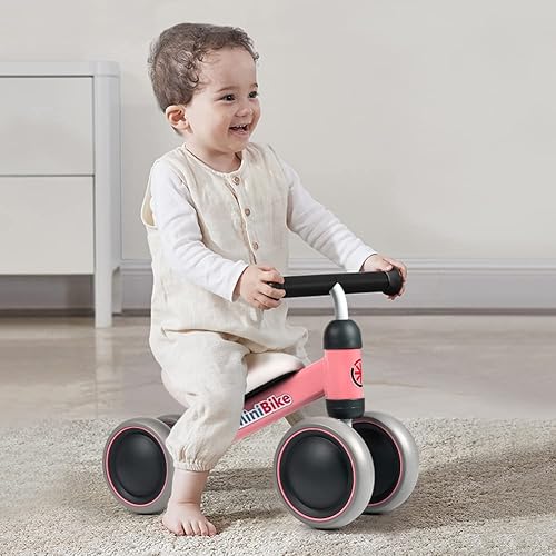 Miniatura 2 de Bicicleta de equilibrio para infantes, triciclo, bicicleta sin pedales, 10-24 meses, juguetes de paseo, regalos en interior, exterior, para niños de