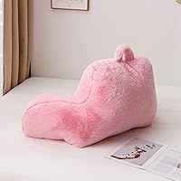 Vista 28 de Btargot Reading Pillow Bed Wedge Large Adult Backrest Lounge Cushion with Arms Back Support for Sitting Up in Bed Blue and Purple