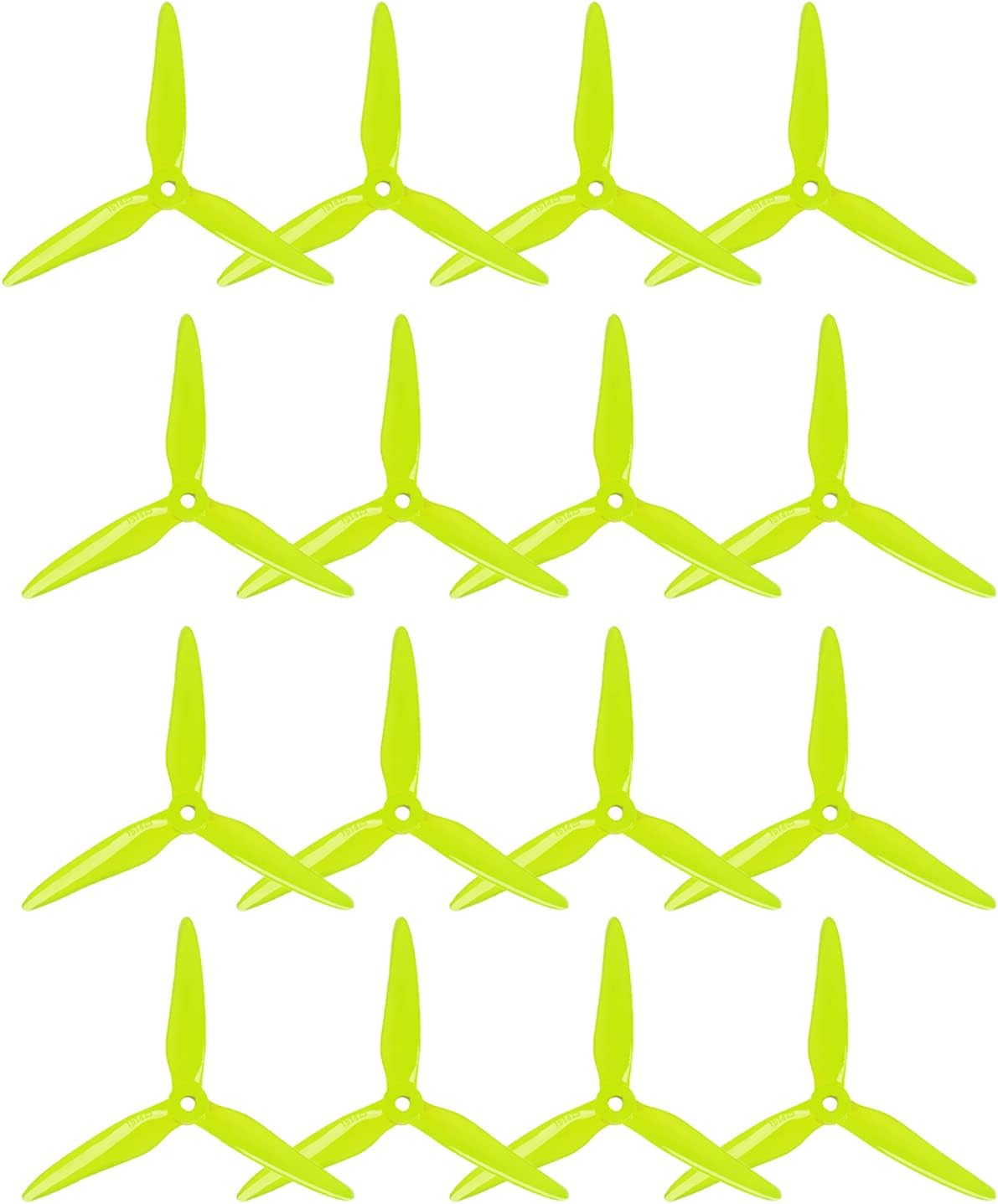 DALPROP Spitfire T5147.5 Propellers FPV Props Tri-Blade 5 Inch Propeller for iFlight Nazgul Evoque F5 V2 Quadcopter Drone Frame (Pack of 16pcs)